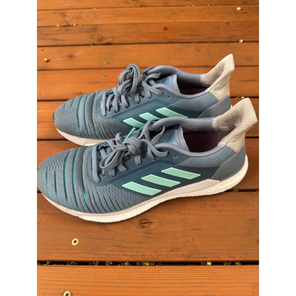 Adidas Solar Glide Boost Blue Running Shoes Women's Size 9 BB6628